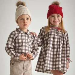 Babidu Outfit Sets*Boys Beige Corduroy Trouser Set