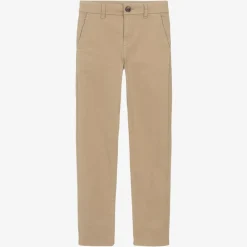 Mayoral Nukutavake Trousers*Boys Beige Cotton Chino Trousers