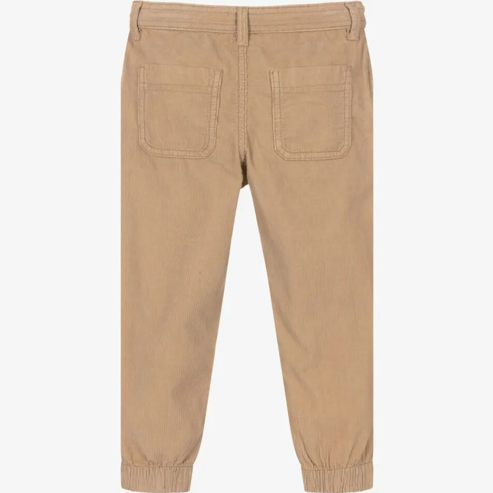 Mayoral Trousers*Boys Beige Cotton Needlecord Trousers