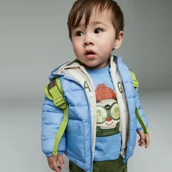 Mayoral Tops*Boys Beige Marl Zip-Up Hooded Top