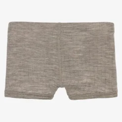 Joha Underwear*Boys Beige Merino Wool Boxer Shorts