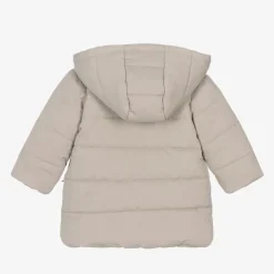 Tutto Piccolo Coats & Jackets*Boys Beige Puffer Coat