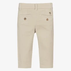 Mayoral Trousers*Boys Beige Slim Fit Chino Trousers