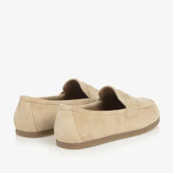 Age of Innocence Loafers & Moccasins|Loafers & Moccasins*Boys Beige Suede Leather Loafers