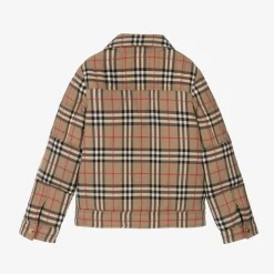 Burberry Coats & Jackets*Boys Beige Vintage Check Jacket