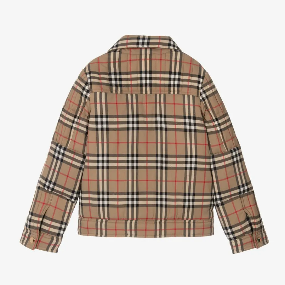 Burberry Coats & Jackets*Boys Beige Vintage Check Jacket