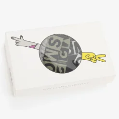 Stella McCartney Kids Underwear*Boys Black & Grey Boxer Shorts (2 Pack)