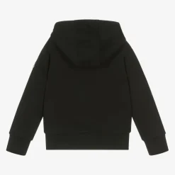 Moncler Enfant Tops*Boys Black Cotton Batman Hoodie