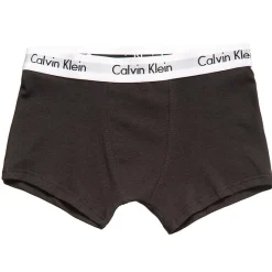 Calvin Klein Underwear*Boys Black Cotton Boxer Briefs (Pack of 2)
