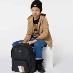 BOSS Tops*Boys Black Cotton Double B T-Shirt