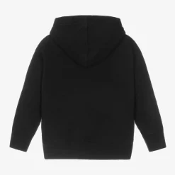 Palm Angels Tops*Boys Black Cotton Palm Hoodie