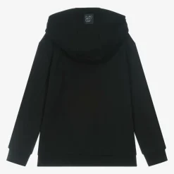 Mayoral Nukutavake Tops*Boys Black Cotton Racing Car Hoodie