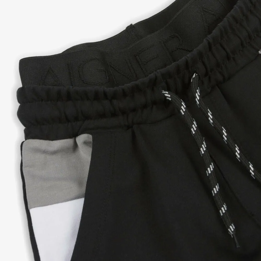 AIGNER Shorts*Boys Black Cotton Shorts