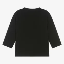 BOSS Tops*Boys Black Cotton Top
