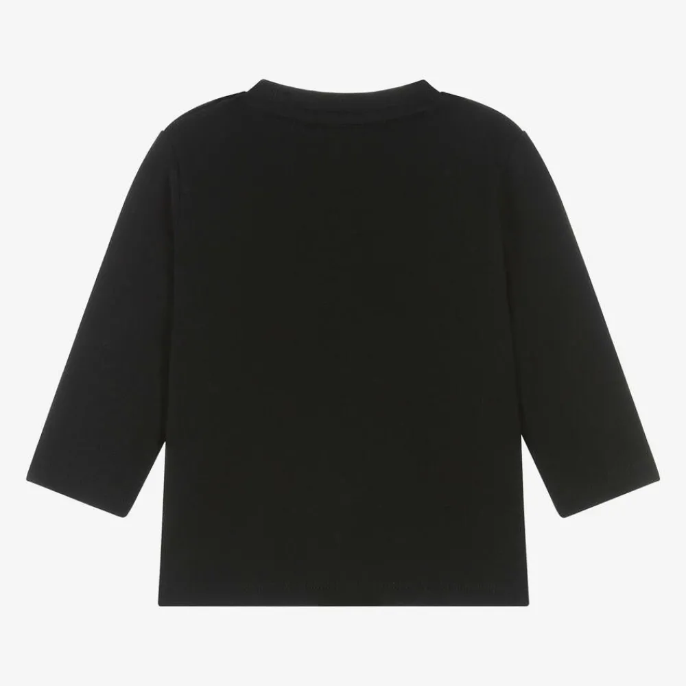 BOSS Tops*Boys Black Cotton Top