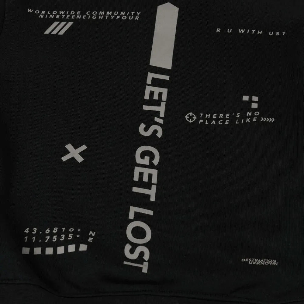 iDO Junior Tracksuits*Boys Black Cotton Tracksuit