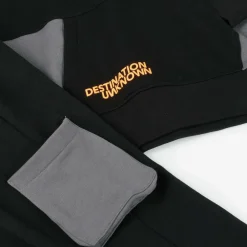 iDO Junior Tracksuits*Boys Black Cotton Tracksuit