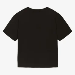 Dolce amp; Gabbana Tops*Boys Black Cotton T-Shirt