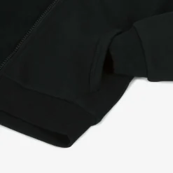 Timberland Tops*Boys Black Cotton Zip-Up Hoodie