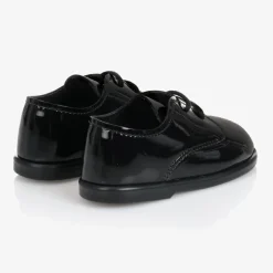 Early Days Traditional Shoes|First Walkers*Boys Black First Walker Shoes