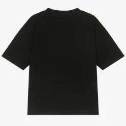 Timberland Tops*Boys Black Graphic T-Shirt