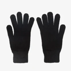 BOSS Gloves & Mittens*Boys Black Knitted Gloves