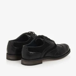 House of Cavani Brogues|Brogues*Boys Black Lace-Up Brogues
