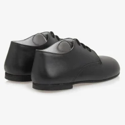 Beatrice amp; George Traditional Shoes|Brogues*Boys Black Lace-Up Leather Shoes