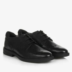 Geox School Shoes|Brogues*Boys Black Leather Brogues