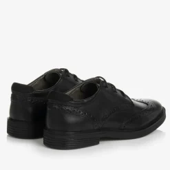 Geox School Shoes|Brogues*Boys Black Leather Brogues