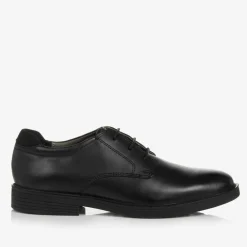Geox School Shoes|Brogues*Boys Black Leather Shoes