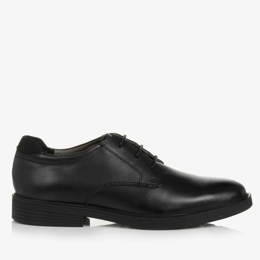 Geox School Shoes|Brogues*Boys Black Leather Shoes