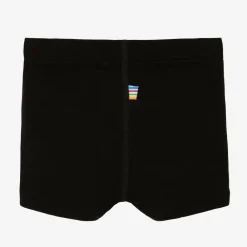 Joha Underwear*Boys Black Merino Wool & Silk Boxers