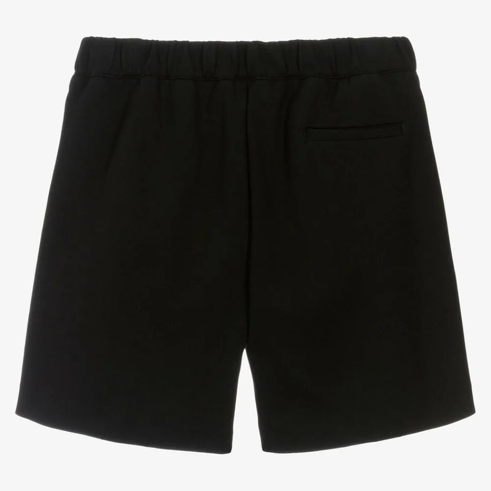 Versace Shorts*Boys Black Milano Jersey Shorts