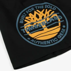 Timberland Tops*Boys Black Organic Cotton Top
