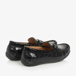 Sevva Loafers & Moccasins|Loafers & Moccasins*Boys Black Patent Horsebit Loafers