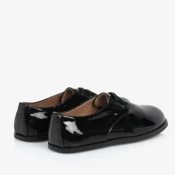 Age of Innocence Brogues|Brogues*Boys Black Patent Leather Shoes