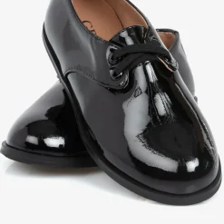Age of Innocence Brogues|Brogues*Boys Black Patent Leather Shoes