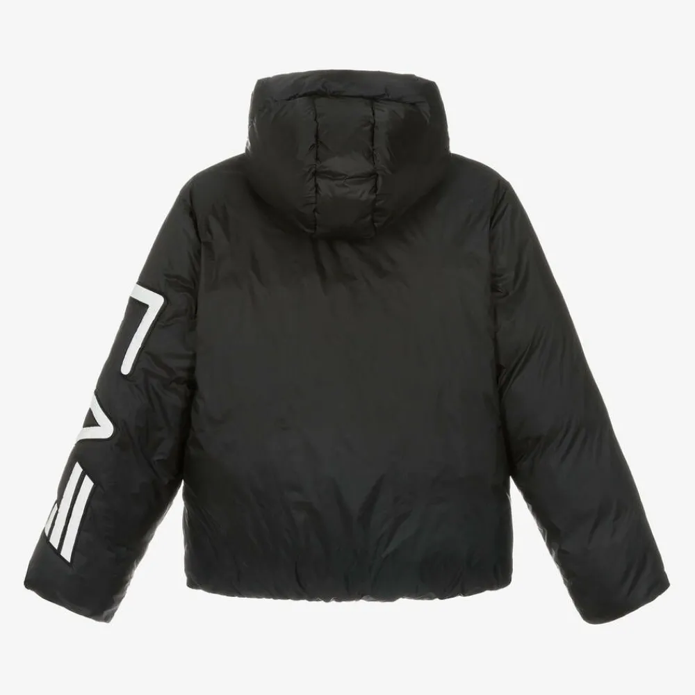 EA7 Emporio Armani Coats & Jackets*Boys Black Puffer Jacket