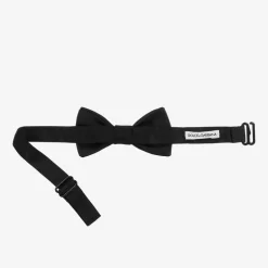Dolce amp; Gabbana Clothing Accessories*Boys Black Silk Bow Tie