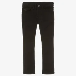 Emporio Armani Trousers*Boys Black Slim Cotton Jeans