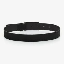 BOSS Clothing Accessories*Boys Black Suede Leather Belt