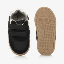 Mayoral Trainers*Boys Black Suede Leather Trainers