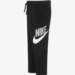 Nike Trousers*Boys Black Swoosh Logo Joggers
