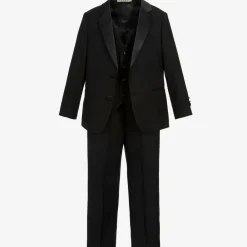 Romano Suits*Boys Black Tuxedo Suit