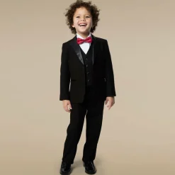 Romano Suits*Boys Black Tuxedo Suit
