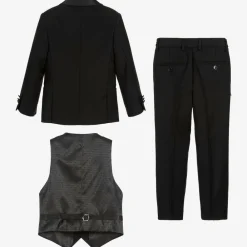 Romano Suits*Boys Black Tuxedo Suit