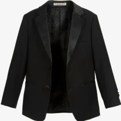 Romano Suits*Boys Black Tuxedo Suit