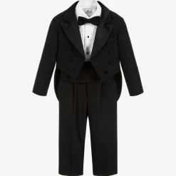 Beau KiD Suits*Boys Black Tuxedo Suit