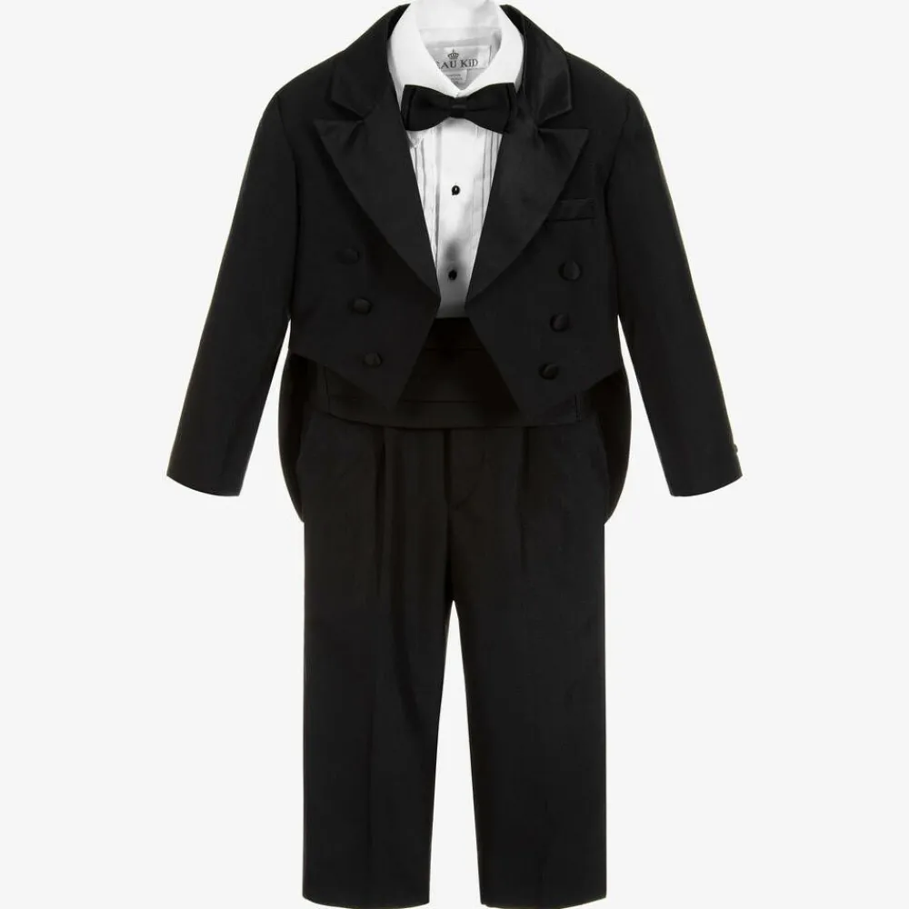 Beau KiD Suits*Boys Black Tuxedo Suit